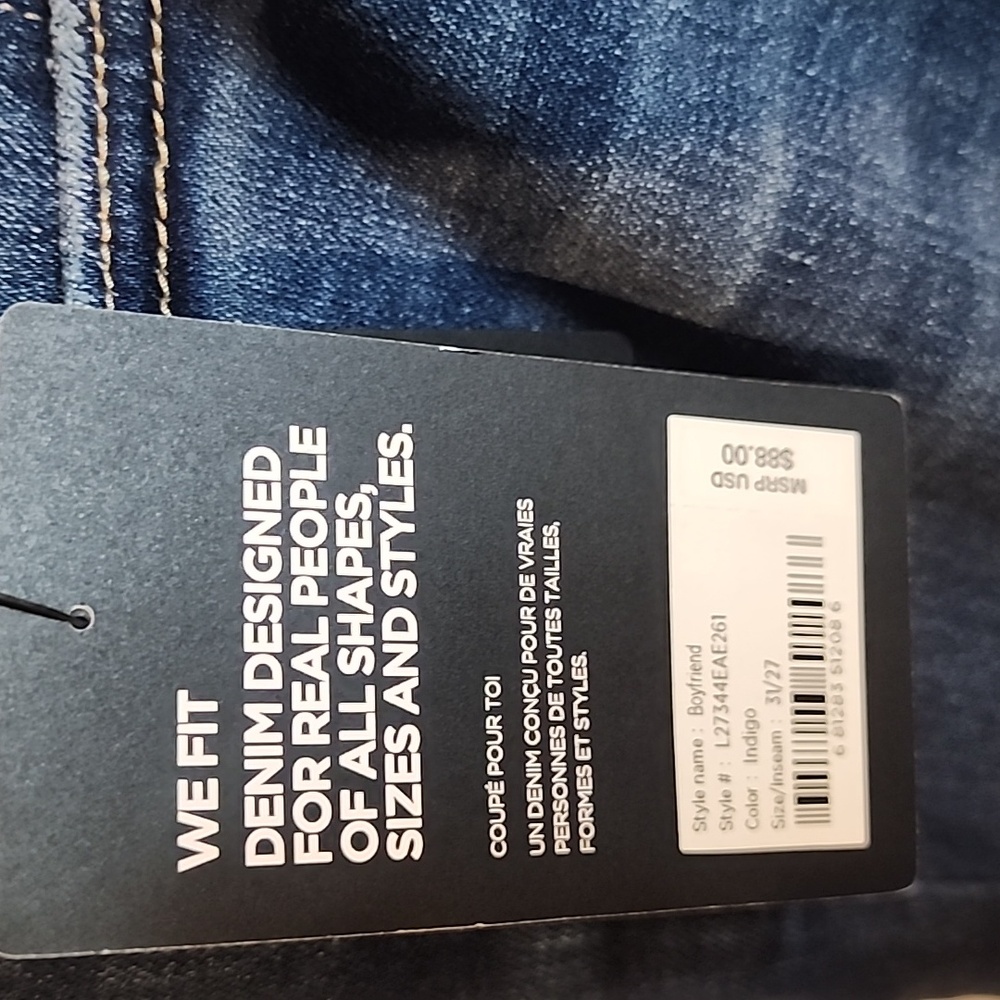 Silver Jeans Boyfriend Jeans NWT Size 31 X 27 - Picture 8 of 12